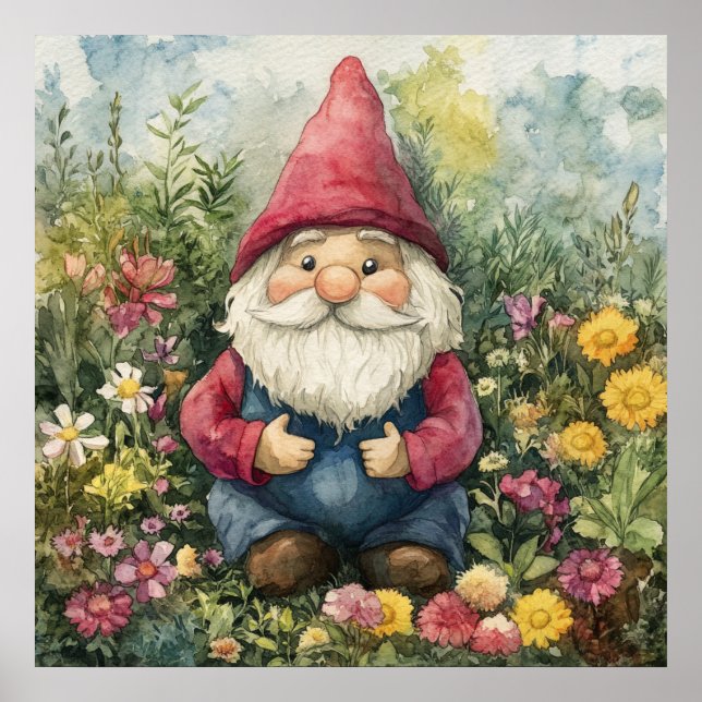 Garden Gnome Poster (Front)