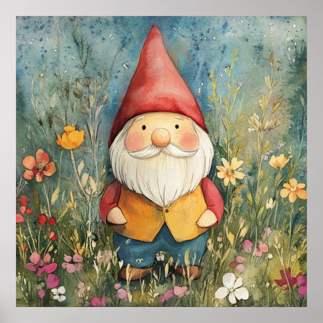 Garden Gnome Poster (Front)