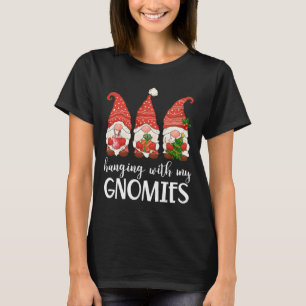 Garden Gnome Pyjamas Christmas Hanging With My Gno T-Shirt