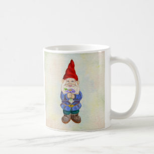 Garden Gnome with Flower mug