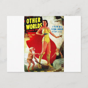 Garden Gnomes at the Beach Postcard