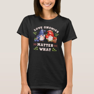 Garden gnomes  gnomes with blueberries and apples T-Shirt