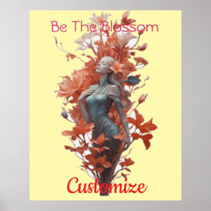 Garden Goddess Blossom Thunder_Cove Poster