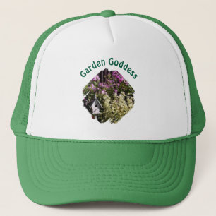 Garden Goddess Flower Garden  Trucker Hat