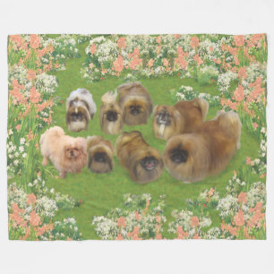 Garden Group Fleece Blanket