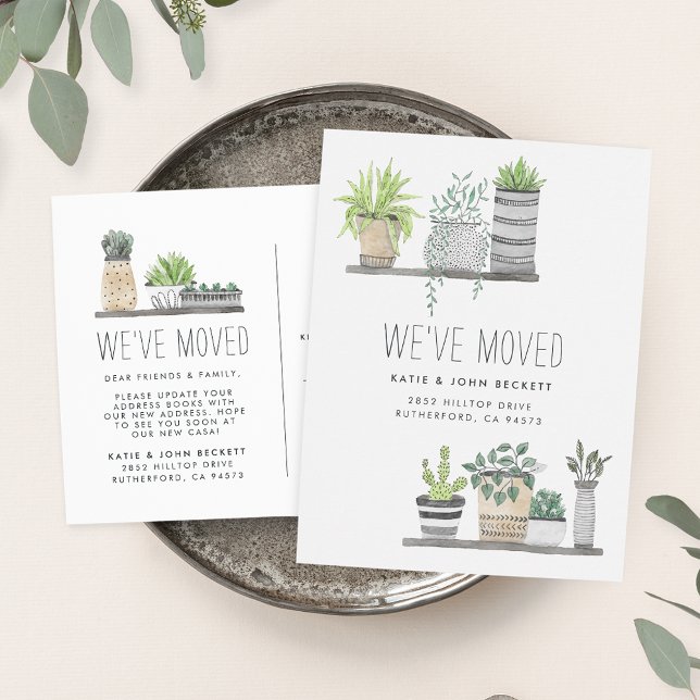 Garden Grown | Moving Announcement Postcard (Creator Uploaded)