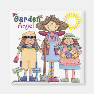 GARDEN Guardian Angel by SRF Magnet
