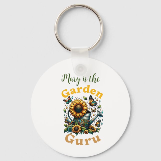 Garden Guru Keychain (Front)
