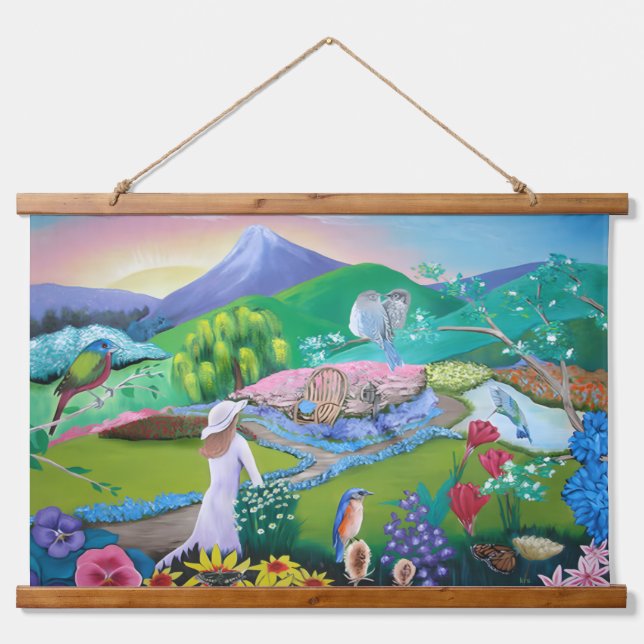 Garden Hanging Tapestry (Front)
