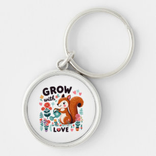 Garden Heartbeat Keychain