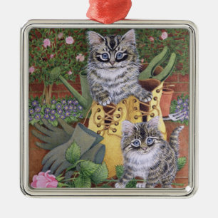 Garden Helpers Metal Ornament