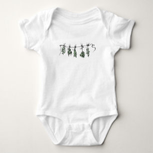 Garden Herbs Baby Bodysuit
