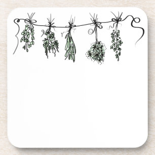 Garden Herbs Coaster