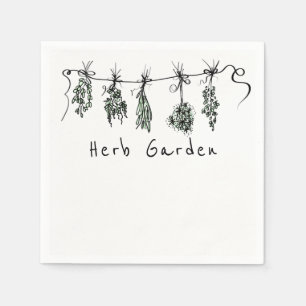 Garden Herbs Napkin