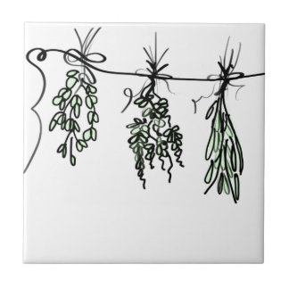 Garden Herbs Tile