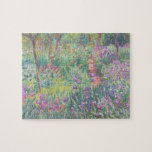 Garden in Giverny by Claude Monet Jigsaw Puzzle<br><div class="desc">Claude Monet - Garden in Giverny. Beautiful impressionism painting of a garden in Giverny by Claude Monet.</div>