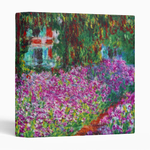 Garden in Giverny by Monet Binder