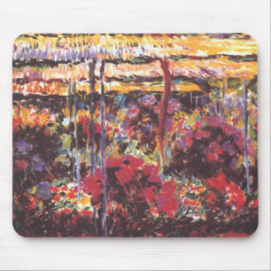 Garden in Giverny - Claude Monet - c1900 Mouse Pad