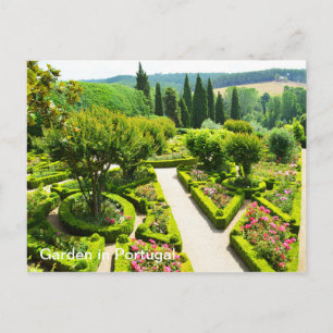 Garden in Portugal Postcard