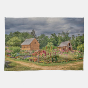 Garden in the Adirondacks Kitchen Towel