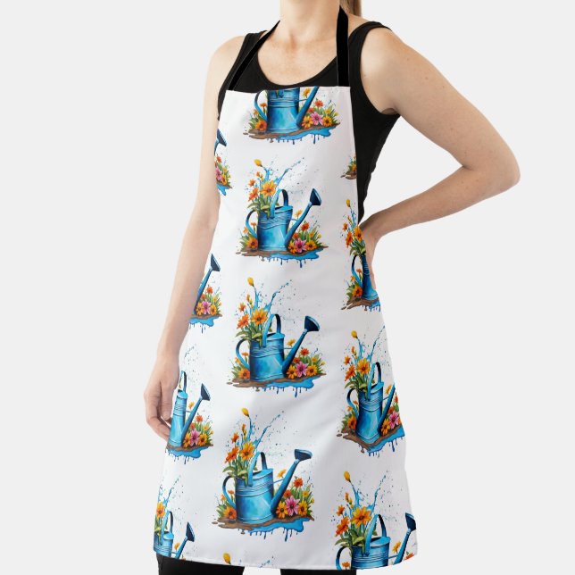 Garden inspiratioColorful Hot Air Balloon Pattern  Apron (Insitu)