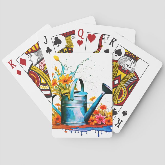 Garden inspiration  playing cards (Back)