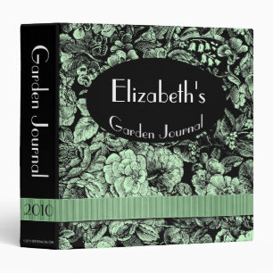 Garden Journal Custom 1.5" Binder