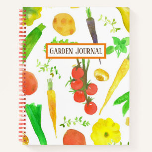 Garden Journal Planner Logbook Vegetables