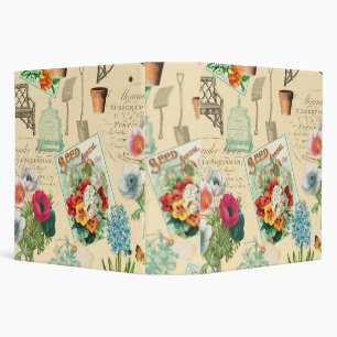 Garden Journal & Seed Packet Organizer Binder