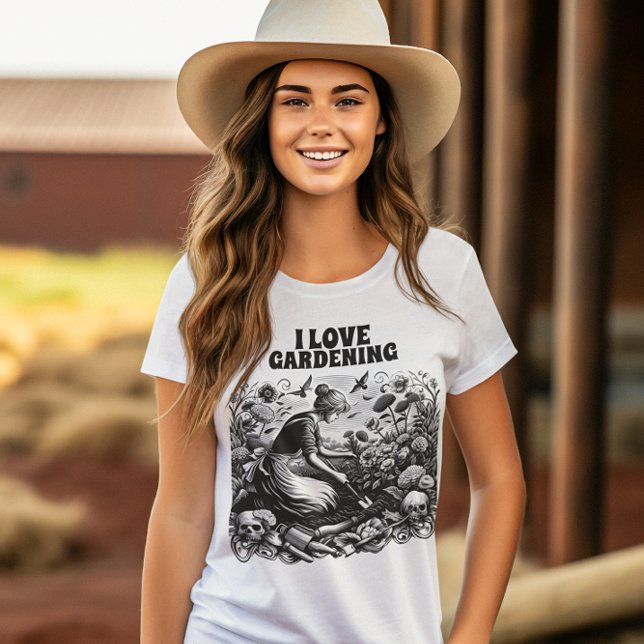 Garden Lady's Flowers T-Shirt (Creator Uploaded)