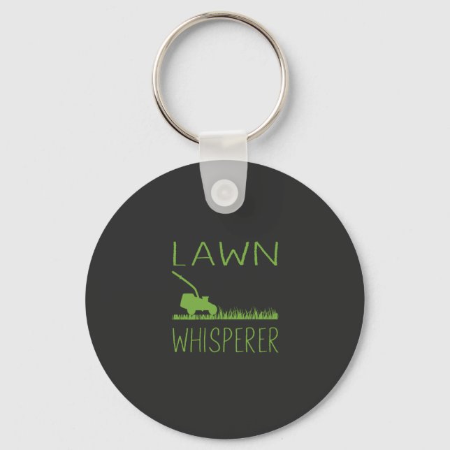Garden Lawn Mower Keychain (Front)