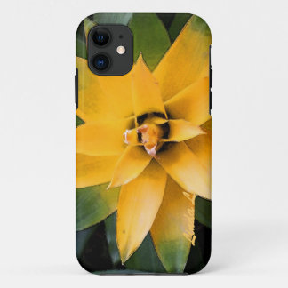 Garden leafy plant yellow leaves, iPhone 11 case