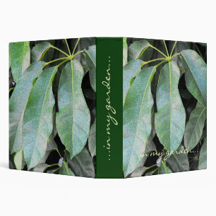 Garden Leaves Binder