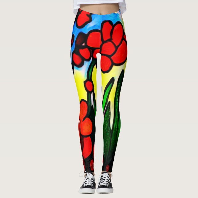 Garden  leggings (Front)