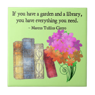 GARDEN & LIBRARY Tile