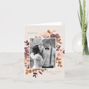 Garden Love Carte de remerciements
