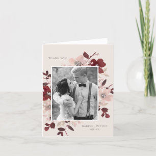 Garden Love Carte de remerciements