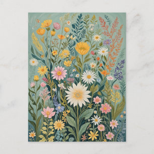 Garden Medley Postcard