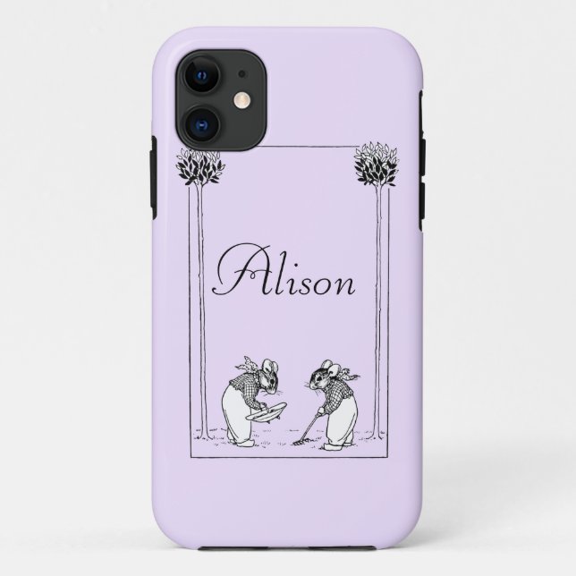 Garden Mice Case-Mate iPhone Case (Back)