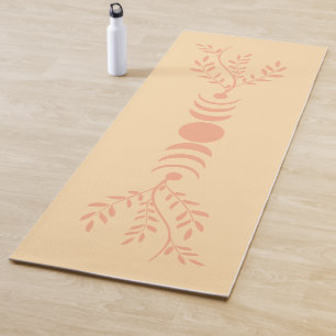 Garden Moon Phases Yoga Mat