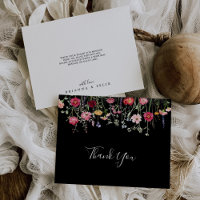 Garden Multicolor Wildflower Flat Wedding
