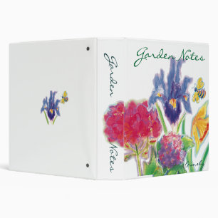 Garden Notes-notebook Binder
