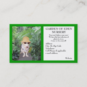 Garden Nursery Business Card