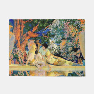 Garden Of Allah By Maxfield Parrish Doormat