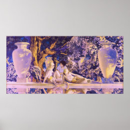 Garden of Allah, by Maxfield Parrish Poster