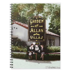 Garden of Allah Hotel notebook