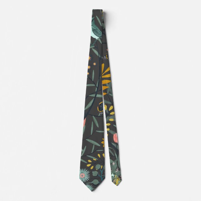 Garden of birds tie (Front)