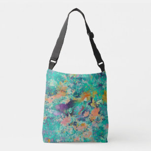 Garden of Butterflies & a Feather Crossbody Bag