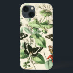 Garden of Butterflies and Flowers iPhone 13 Case<br><div class="desc">A lovely garden scene with butterflies and flowers. Idyllic in its presentation,  this is a great print to put in your home. Order this Vision Studio creation today!</div>