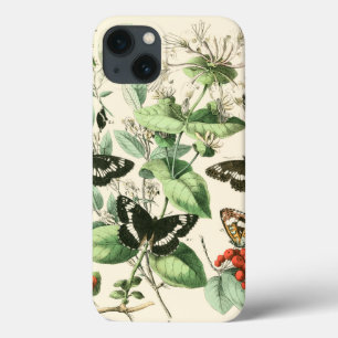 Garden of Butterflies and Flowers iPhone 13 Case